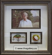 Framed photo with fishing lure and float.
buckhead_mirror_framer.jpg