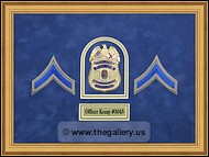  Police Department retirement shadow box with police badges, patches
mobile_picture_framer.jpg